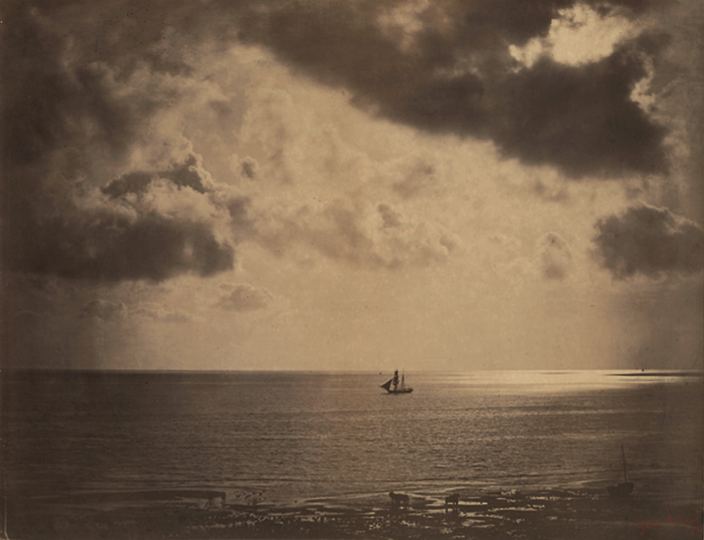 Gustave Le Gray - The Brig (Brick au Clare de Lune)